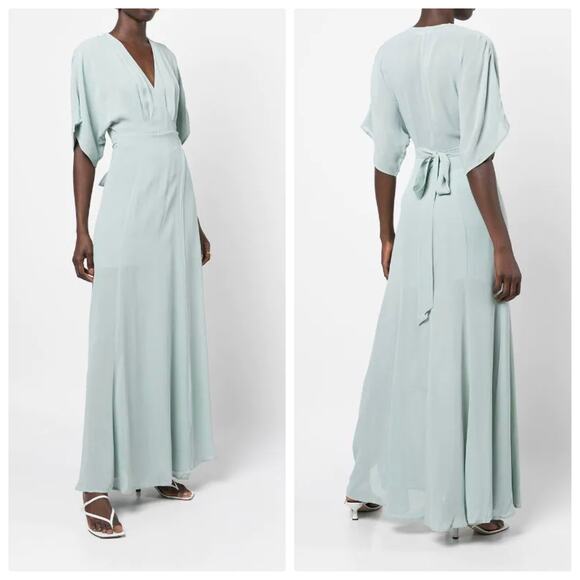 Reformation Winslow Wrap Maxi Dress - Picture 3 of 13